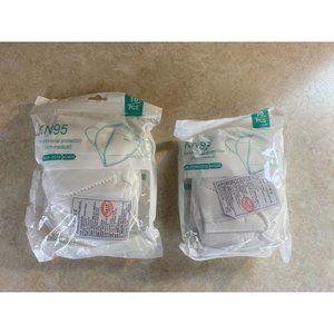 KN95 Professional Protection Face Masks Lot Of 2 - 10PCS Packages box V